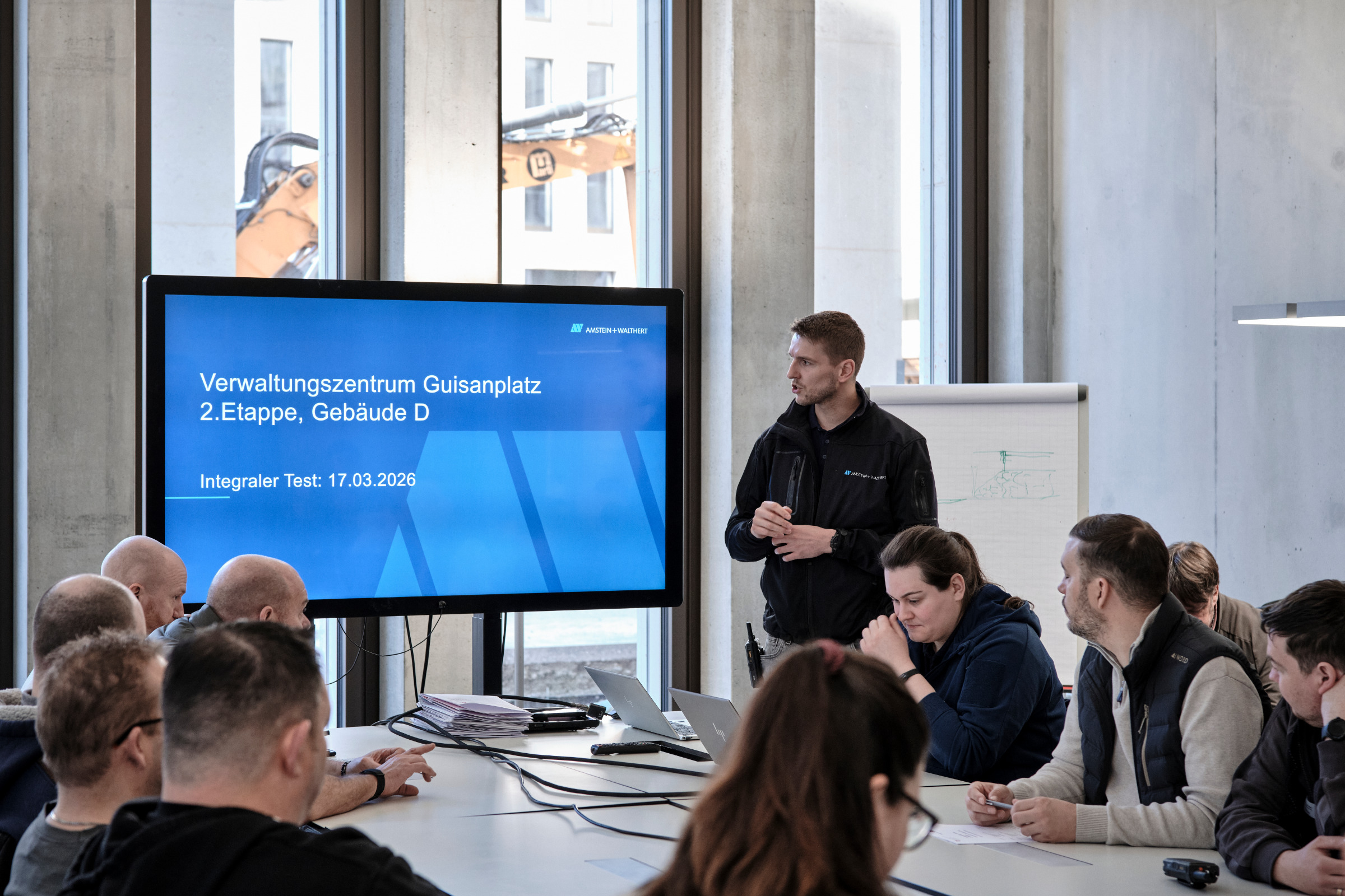 Integraltest Impressionen Lagebesprechung
