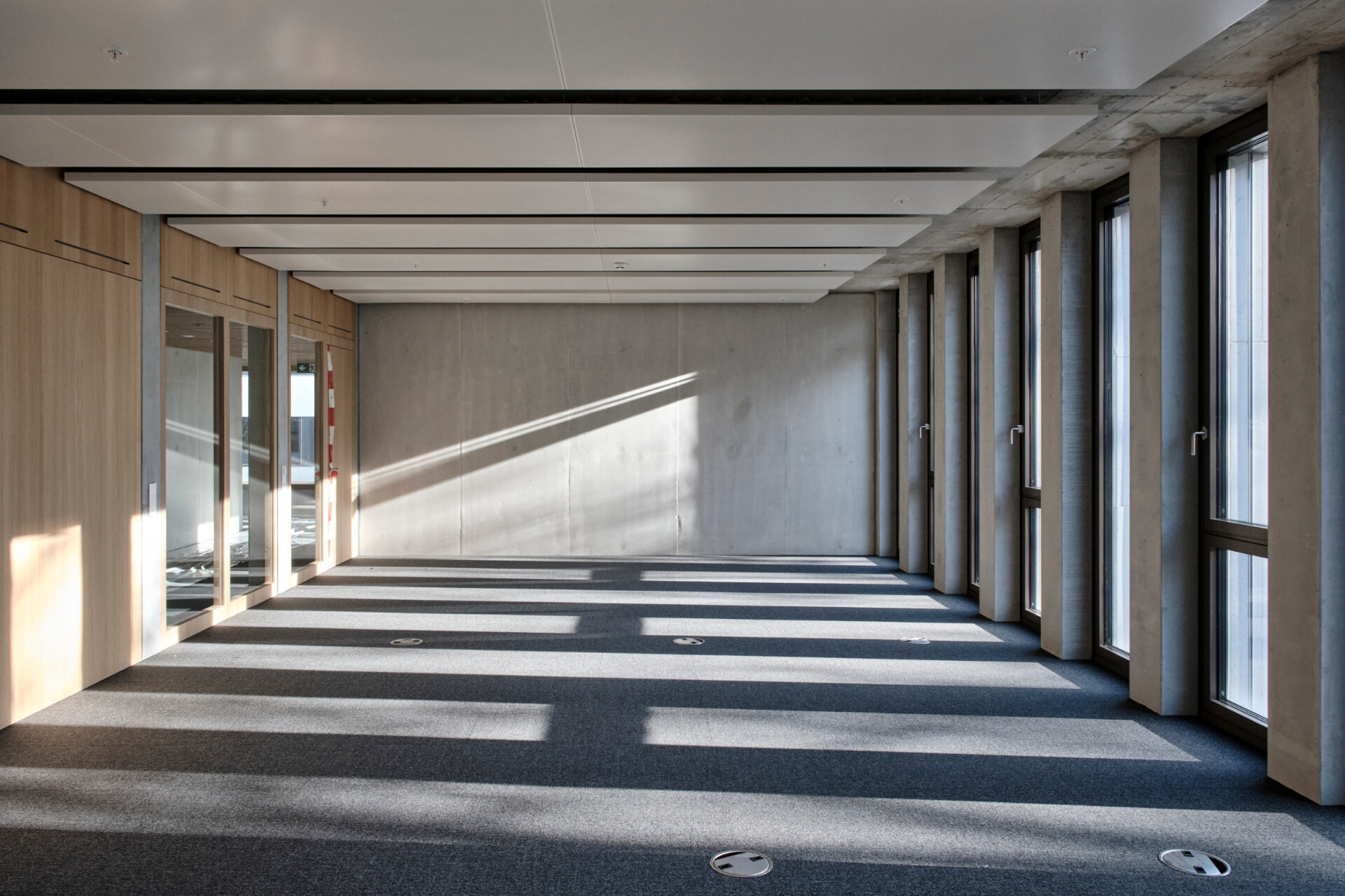 Erdsonden Impressionen Deckenstrahlplatten